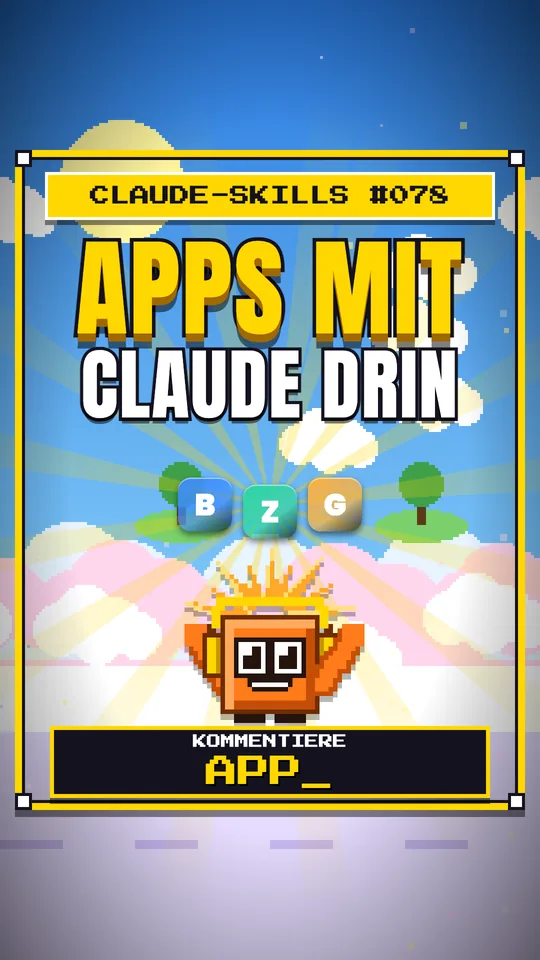 Cover von Claude-Skills Nr. 078: Apps Mit Claude Drin