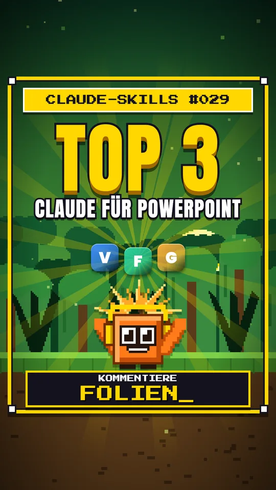 Cover von Claude-Skills Nr. 029: Top 3 Claude Für Powerpoint