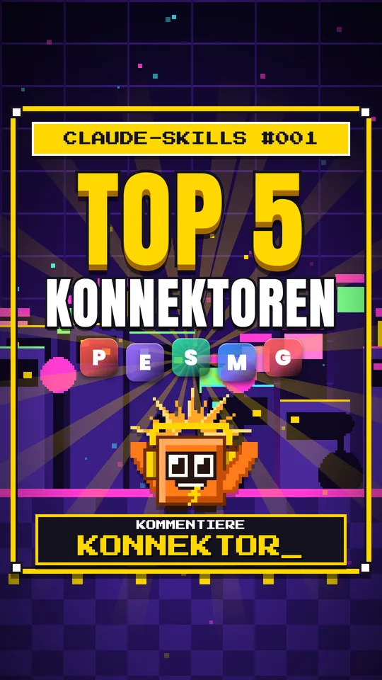 Cover von Claude-Skills Nr. 001: Top 5 Konnektoren