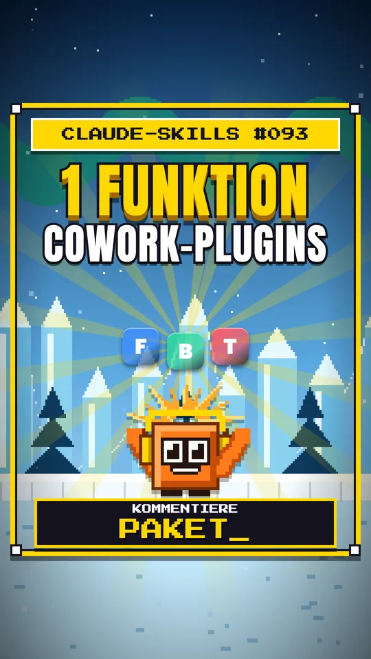 Cover von Claude-Skills Nr. 093: 1 Funktion Cowork-plugins