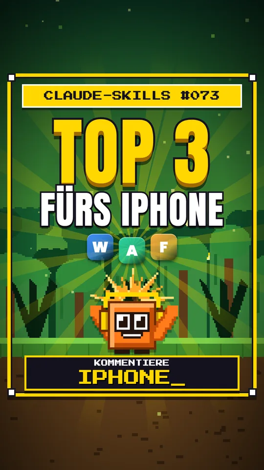 Cover von Claude-Skills Nr. 073: Top 3 Fürs Iphone